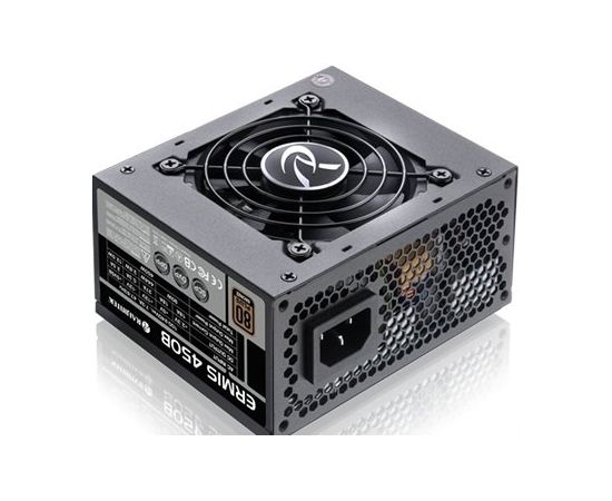 RAIJINTEK ERMIS 450B 450W, PC power supply (black, 2x PCIe, 450 Watt)