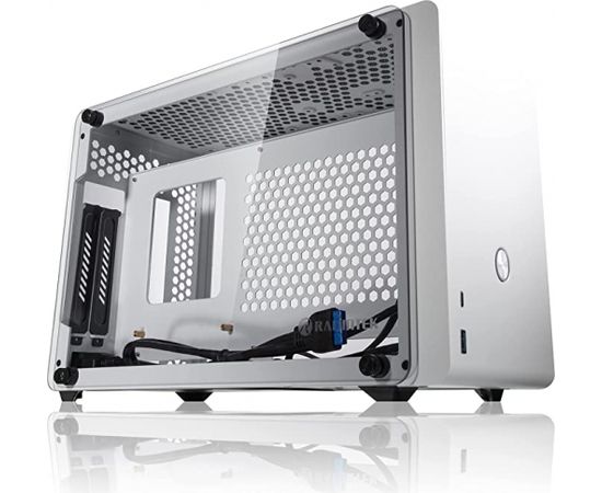 RAIJINTEK OPHION WHITE, tower case (white, tempered glass)