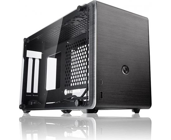 RAIJINTEK OPHION, tower case (black, tempered glass)