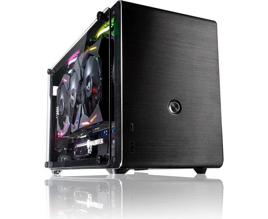 RAIJINTEK OPHION, tower case (black, tempered glass)