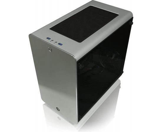 RAIJINTEK THETIS SILVER WINDOW, tower case (silver, tempered glass)