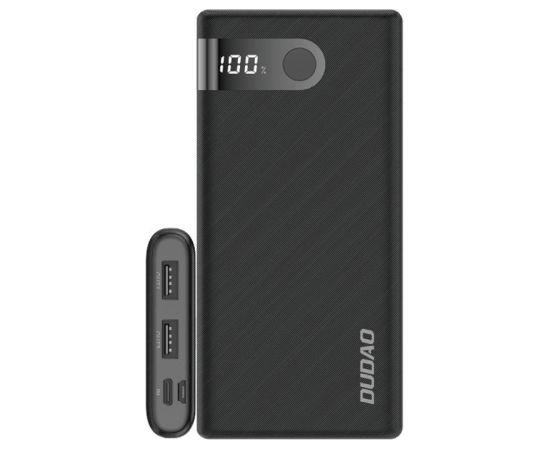 Dudao K9Pro 10000mAh Power Bank, LED (Gray)