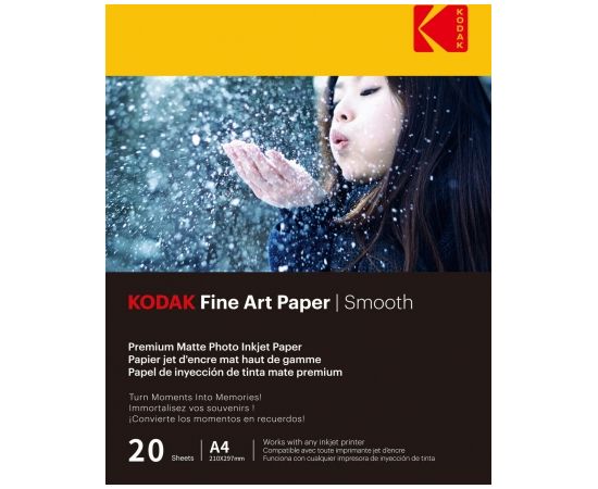 Kodak Fine Art Paper 230g Matte Coated Smooth A4x20