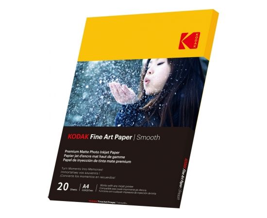 Kodak Fine Art Paper 230g Matte Coated Smooth A4x20