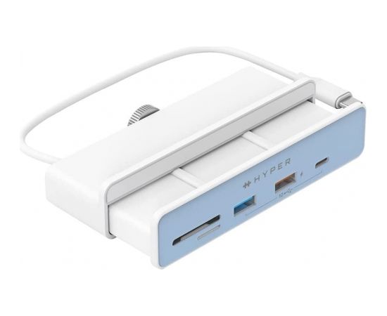 Hyper HyperDrive 6-in-1 USB-C Hub for iMac, USB hub (white)