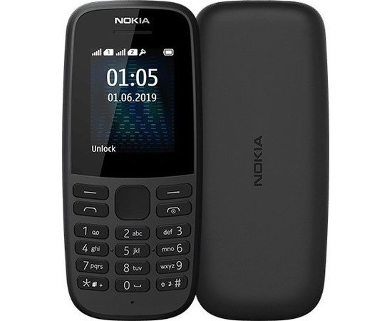 Nokia 105 - 1.77 - Dual SIM 2019 black