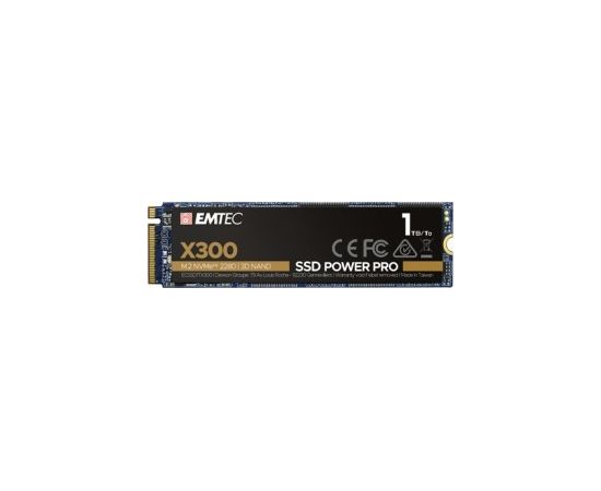Emtec X300 M.2 SSD Power Pro 1 TB (M.2 2280, NVMe PCIe Gen 3.0 x4)