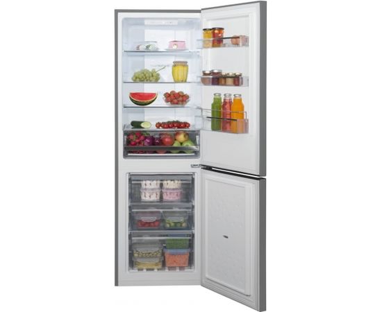 Amica FK2695.2FTX fridge-freezer Freestanding Stainless steel