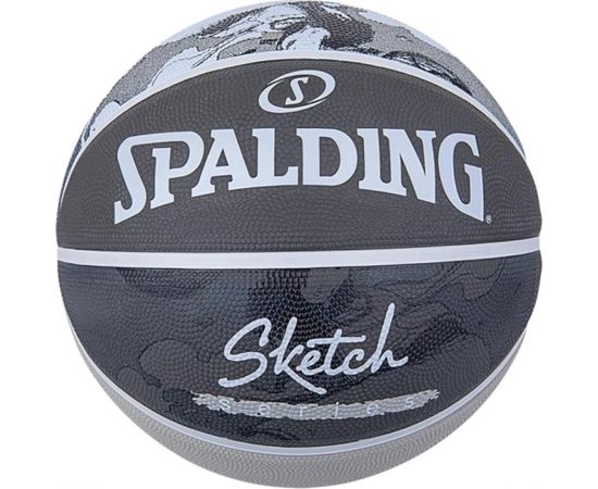 Basketbola Bumba SPALDING SKETCH JUMP S.7 BLACK GREY