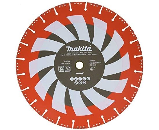 Dimanta griešanas disks Makita Rescue; 350 mm