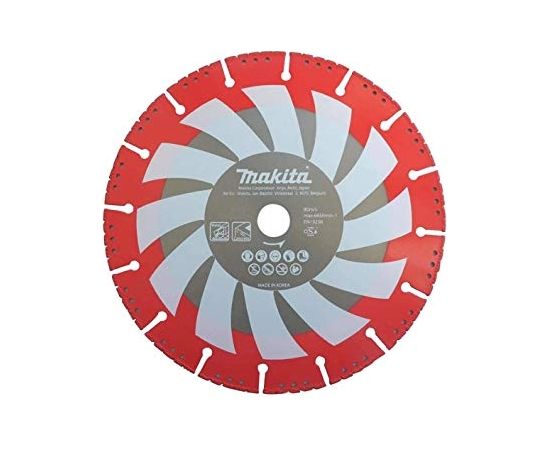 Dimanta griešanas disks Makita Rescue; 230 mm