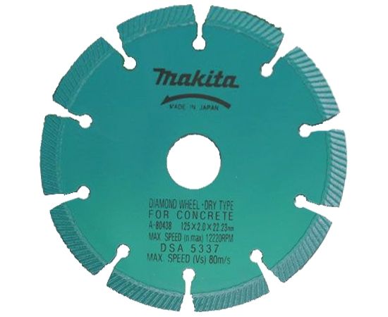 Dimanta griešanas disks Makita; 125 mm