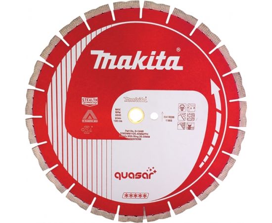 Dimanta griešanas disks Makita Quasar; 230 mm