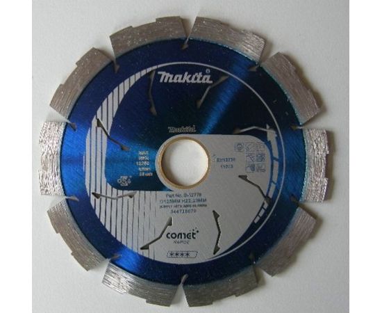 Dimanta griešanas disks Makita Comet Rapid; 125 mm