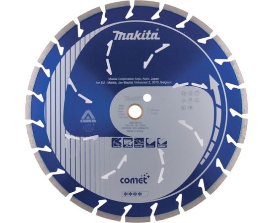 Dimanta griešanas disks Makita Comet Rapid; 350 mm