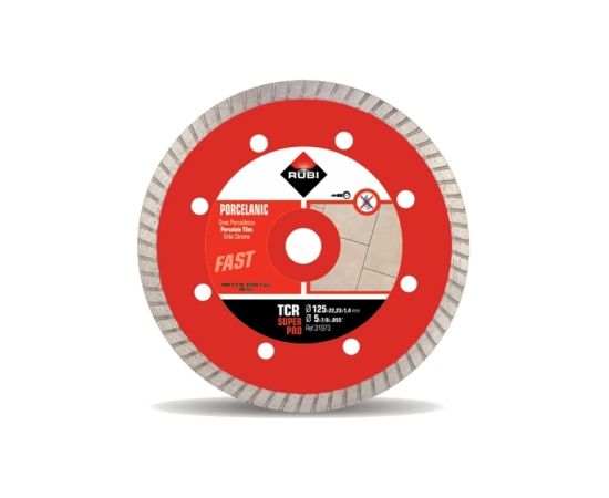 Dimanta griešanas disks Rubi TCR 125 SuperPro; 125 mm