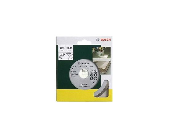 Dimanta griešanas disks Bosch BEST FOR UNIVERSAL; 125mm