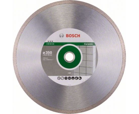 Dimanta griešanas disks Bosch PROFESSIONAL FOR CERAMIC; 350 mm Различные диски