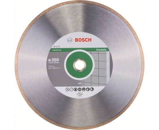 Dimanta griešanas disks Bosch PROFESSIONAL FOR CERAMIC; 350 mm
