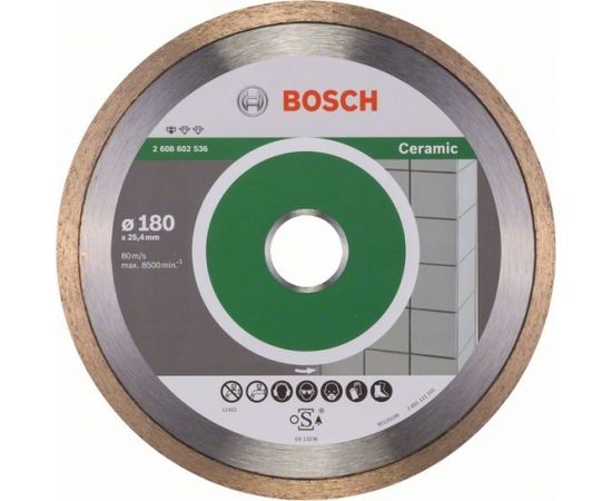 Dimanta griešanas disks Bosch BEST FOR CERAMIC; 180 mm