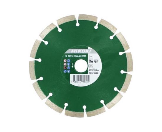 Dimanta griešanas disks HiKOKI Standart; 125x22,23 mm