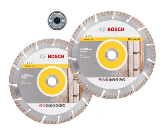 Dimanta griešanas disks Bosch 06159975H5; 230x22,23 mm; 2 gab.