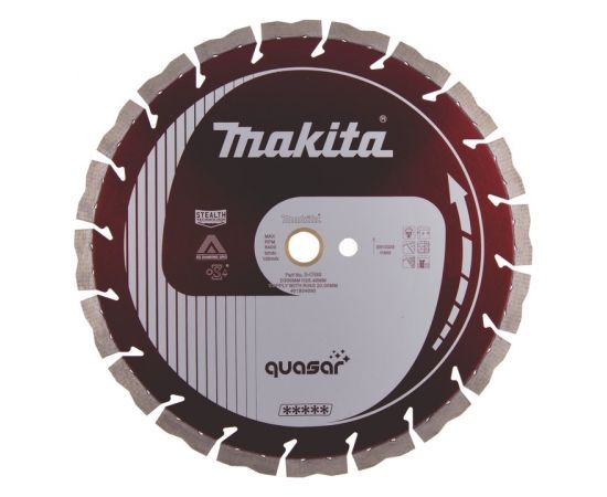 Dimanta griešanas disks Makita Quasar; 300 mm