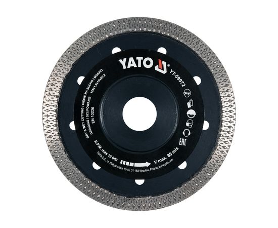 Dimanta griešanas disks Yato YT-59975; 230x2,0 mm