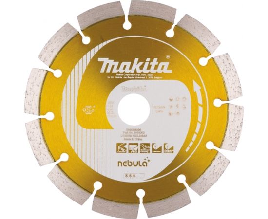 Dimanta griešanas disks Makita NEBULA; 150 mm
