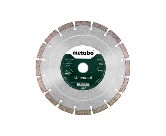 Dimanta griešanas disks Metabo UNIVERSAL SP-U; 230x22,23 mm
