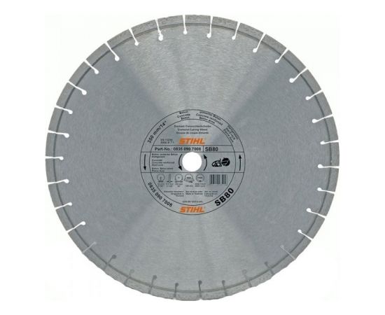 Dimanta griešanas disks Stihl DF 80BS; 350 mm