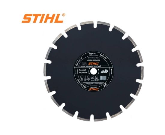 Dimanta griešanas disks Stihl 350 DF; 80A; 300 mm asfaltam