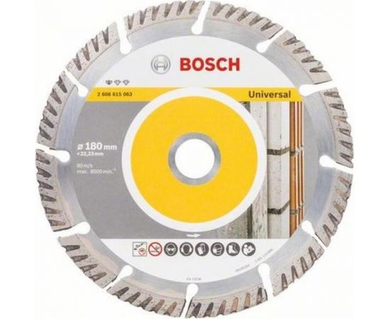 Dimanta griešanas disks Bosch Universal 180 mm