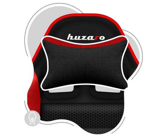 Gaming chair for children Huzaro HZ-Ranger 6.0 Red Mesh, black and red