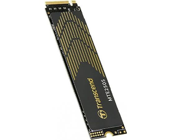 Transcend 250S - 1 TB - SSD - M.2, PCIe 4.0, black/gold