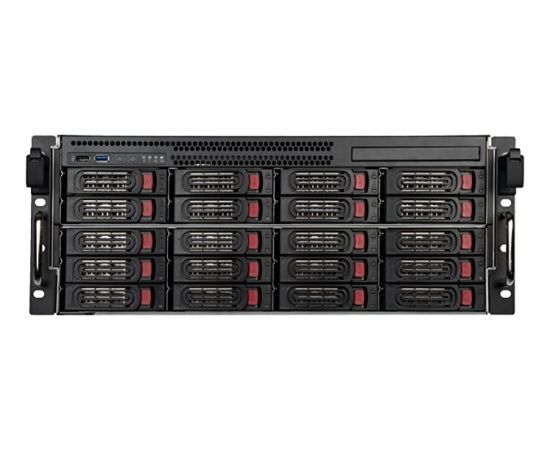 SilverStone SST-RM43-320-RS, Rack, Server Case (black)