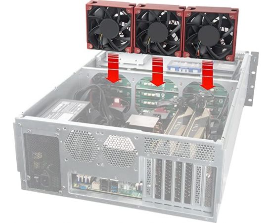 SilverStone SST-RM43-320-RS, Rack, Server Case (black)