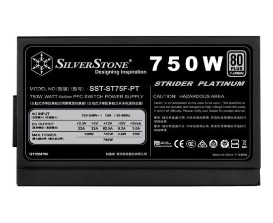 SilverStone SST-ST75F-PT v1.1, PC PSU