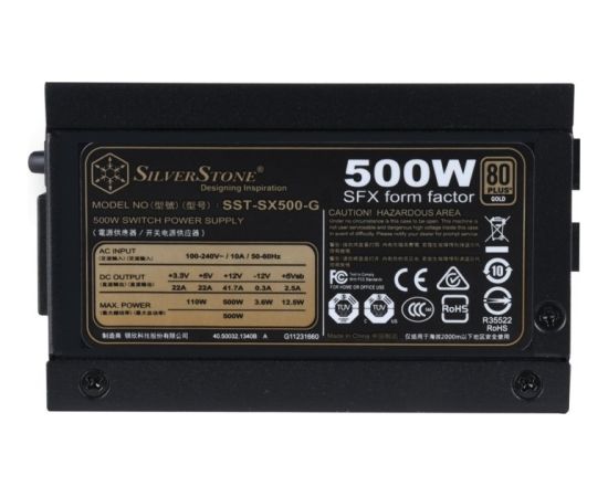 SilverStone SST-SX500-G V1.1, PC PSU