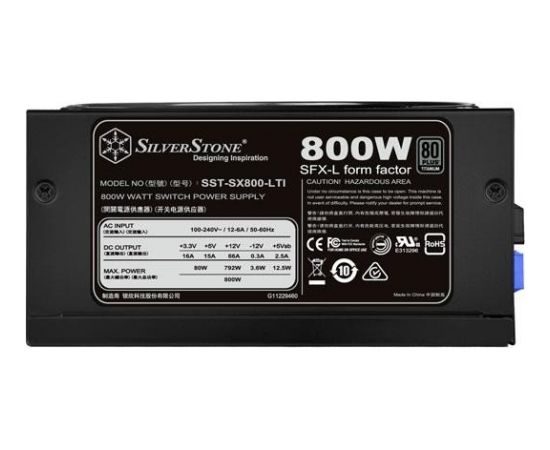 SilverStone SST-SX800-LTI v1.2, PC PSU