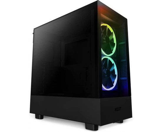 NZXT H5 Elite All Black, tower case (black, tempered glass)