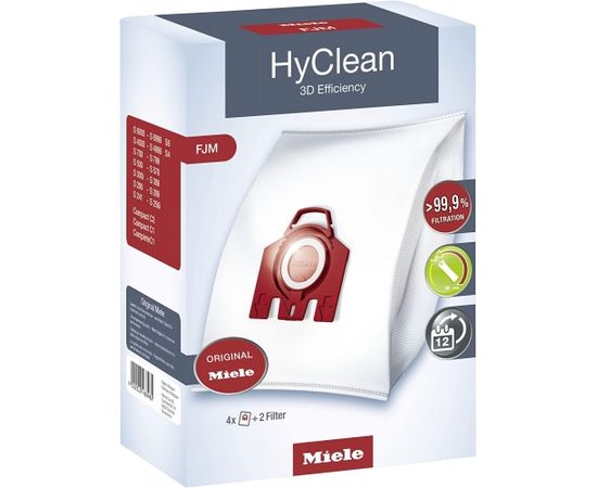 Miele dust bag FJM HyClean 3D, vacuum cleaner bag