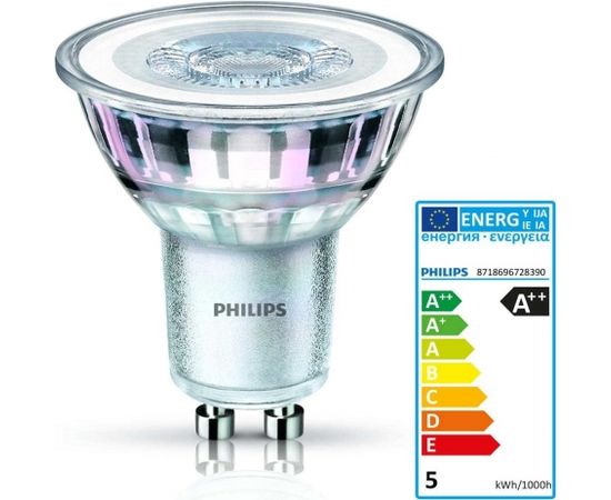 Philips CorePro LEDspot 4,6W GU10 - 36° 840 4000K neutral white