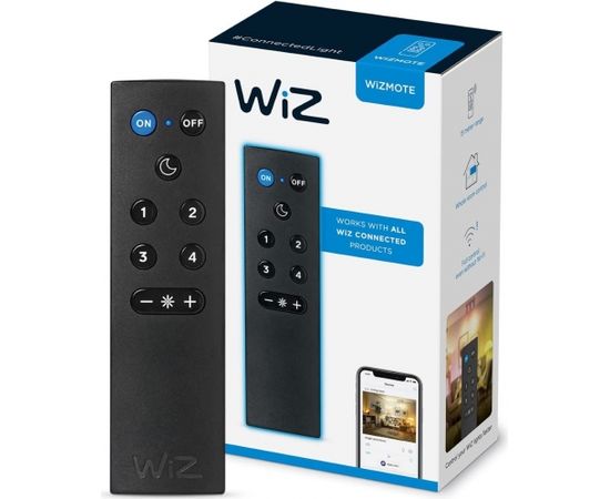 WiZ WiZmote, remote control (black)