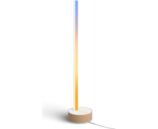 Philips Gradient Signe table lamp, LED light (white/wood, oak)