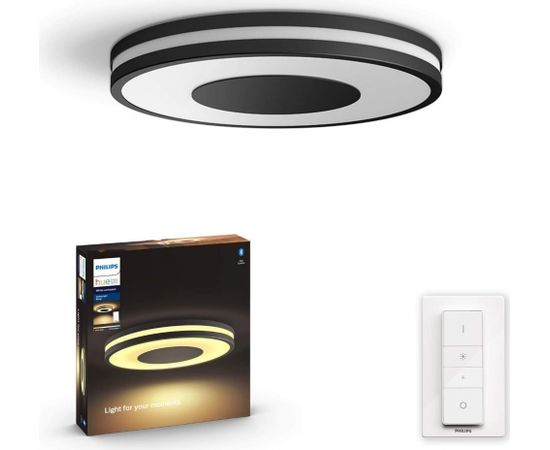 Philips HUE White Ambiance ceiling light Being, LED light (black, incl. dimmer switch)