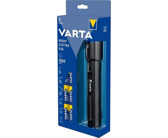 Varta Night Cutter F40, flashlight (black)