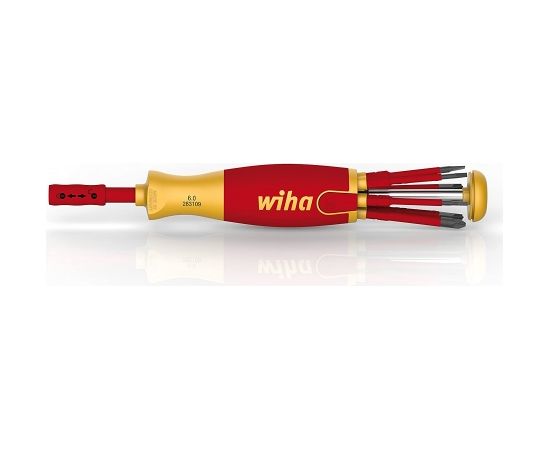 Wiha screwdriver with bit magazine Liftup - 41234