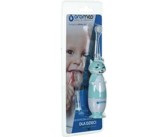 Oromed Oro-kids sonic toothbrush blue