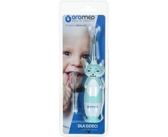 Oromed Oro-kids sonic toothbrush blue